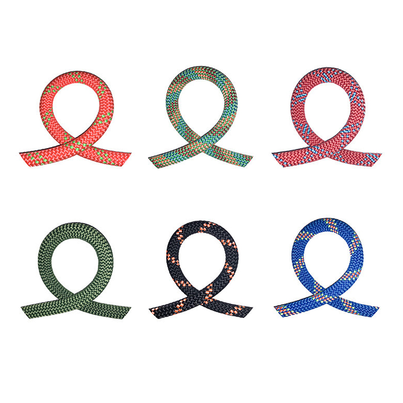 Funie împletită din nailon de 10 mm și 2200 kg pentru evadare, supraviețuire la incendiu, rezervă, alpinism, drumeții, salvare