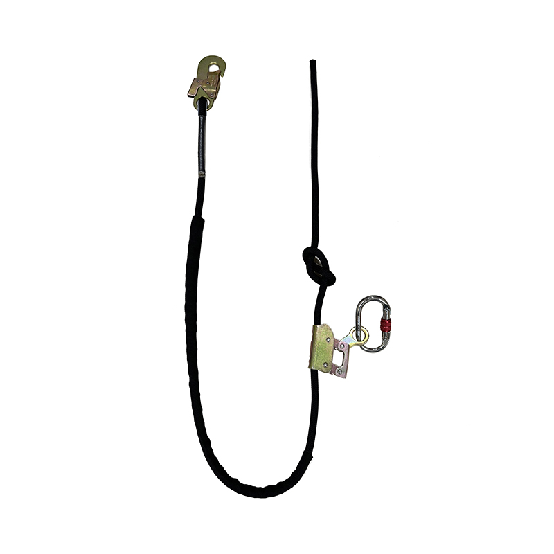 Poziționați linia de salvare cu frânghie de nailon