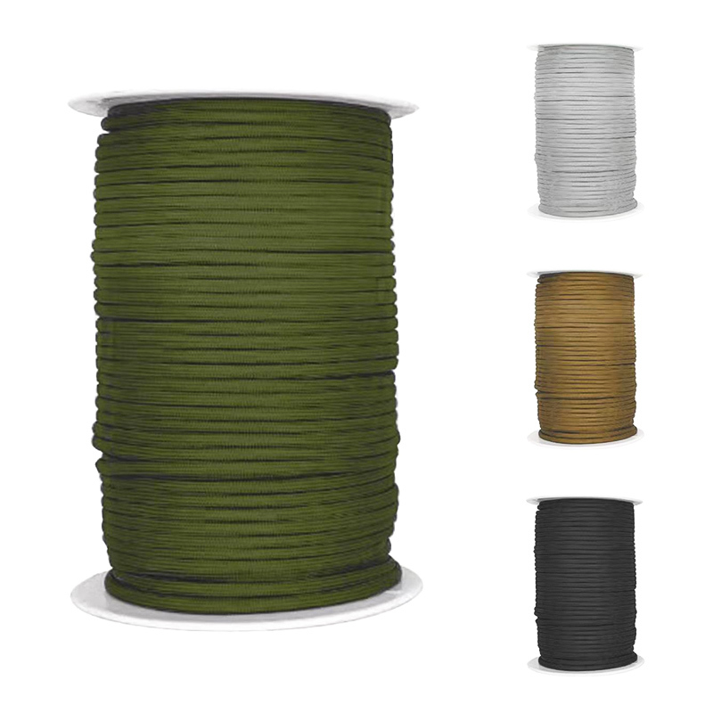Paracord poliester tip III de 550 lb
